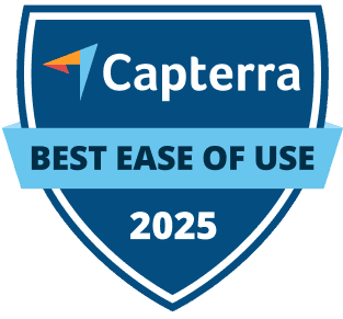 Capterra Best Ease of Use 2025
